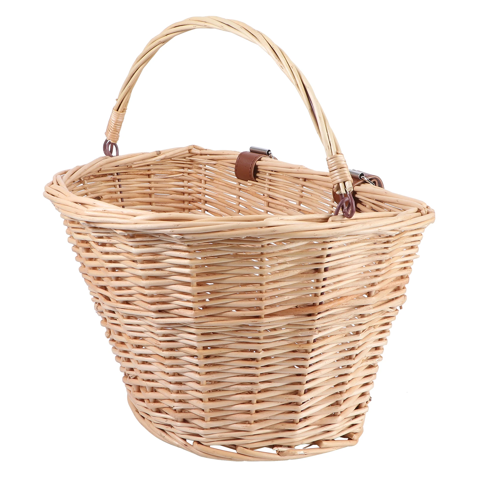 Sturdy Basket Front Wicker Rattan Large Storage Smooth Willow Water Resistant Outdoor Cycling Easy Install Metal
Sturdy Basket Front Wicker Rattan Large Storage Smooth Willow Water Resistant Outdoor Cycling Easy Install Metal