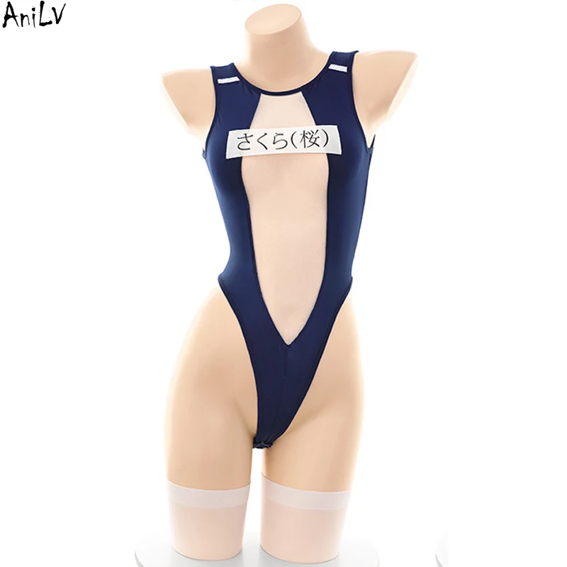 AniLV Japanese Anime Student Sprot Gym Uniform Women Mesh Backless Bodysuit Outfit Cosplay Costumes
AniLV Japanese Anime Student Sprot Gym Uniform Women Mesh Backless Bodysuit Outfit Cosplay Costumes