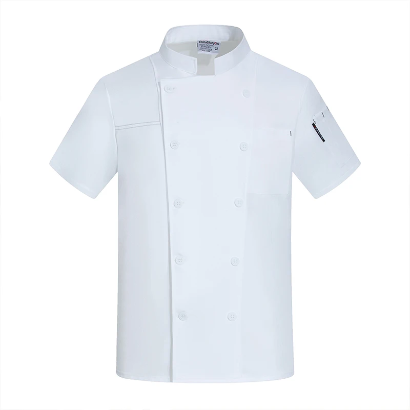 Hotel Chef Shirt Cook Jacket Restaurant Cooking Uniform Bakery Waiter Professional Overalls Kitchen Workwear Cafe Coats
Hotel Chef Shirt Cook Jacket Restaurant Cooking Uniform Bakery Waiter Professional Overalls Kitchen Workwear Cafe Coats