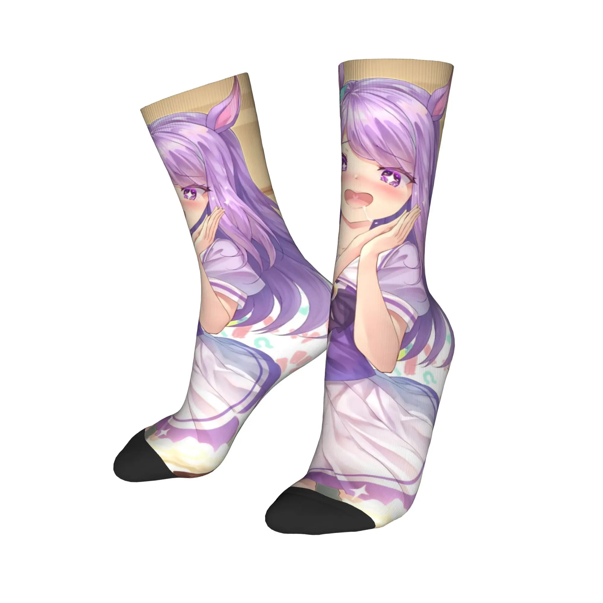 Осенне-зимние модные унисекс-носки Umamusume Pretty Derby Mejiro, нескользящие носки для скейтборда
Осенне-зимние модные унисекс-носки Umamusume Pretty Derby Mejiro, нескользящие носки для скейтборда