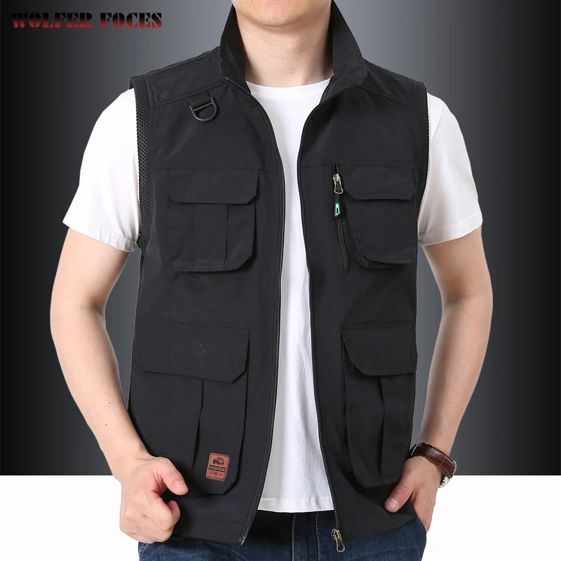Big Size Men's Outdoor Camping Vest Trekking Mountaineering Sports Jackets Spring Casual Fishing Waterproof Vest Jackets Jacket
Big Size Men's Outdoor Camping Vest Trekking Mountaineering Sports Jackets Spring Casual Fishing Waterproof Vest Jackets Jacket