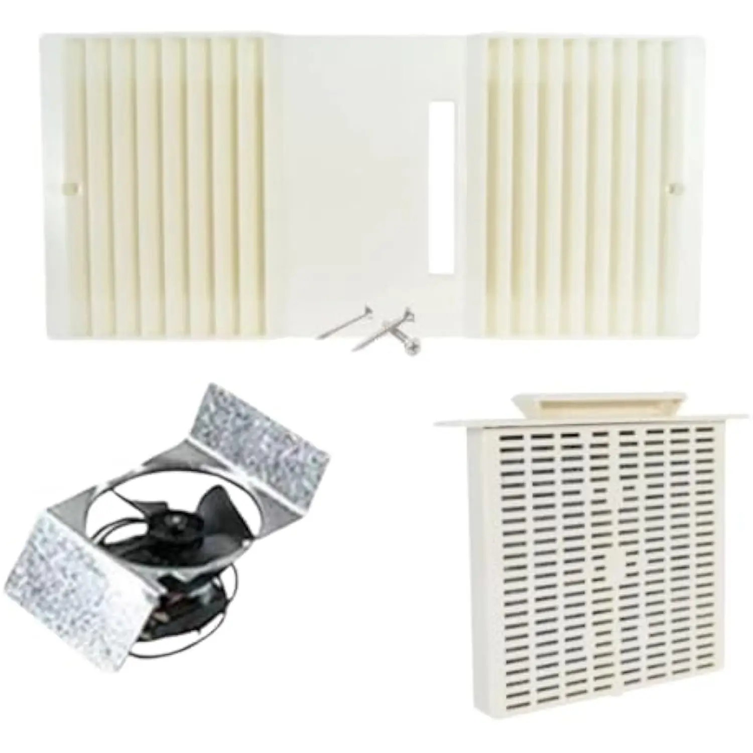 CA-90 Ductless Exhaust Fan Motor Assembly with Louver and Filter (B pack), Bathroom Ventilation & Exhaust Fan, Bathroom Ceiling
CA-90 Ductless Exhaust Fan Motor Assembly with Louver and Filter (B pack), Bathroom Ventilation & Exhaust Fan, Bathroom Ceiling