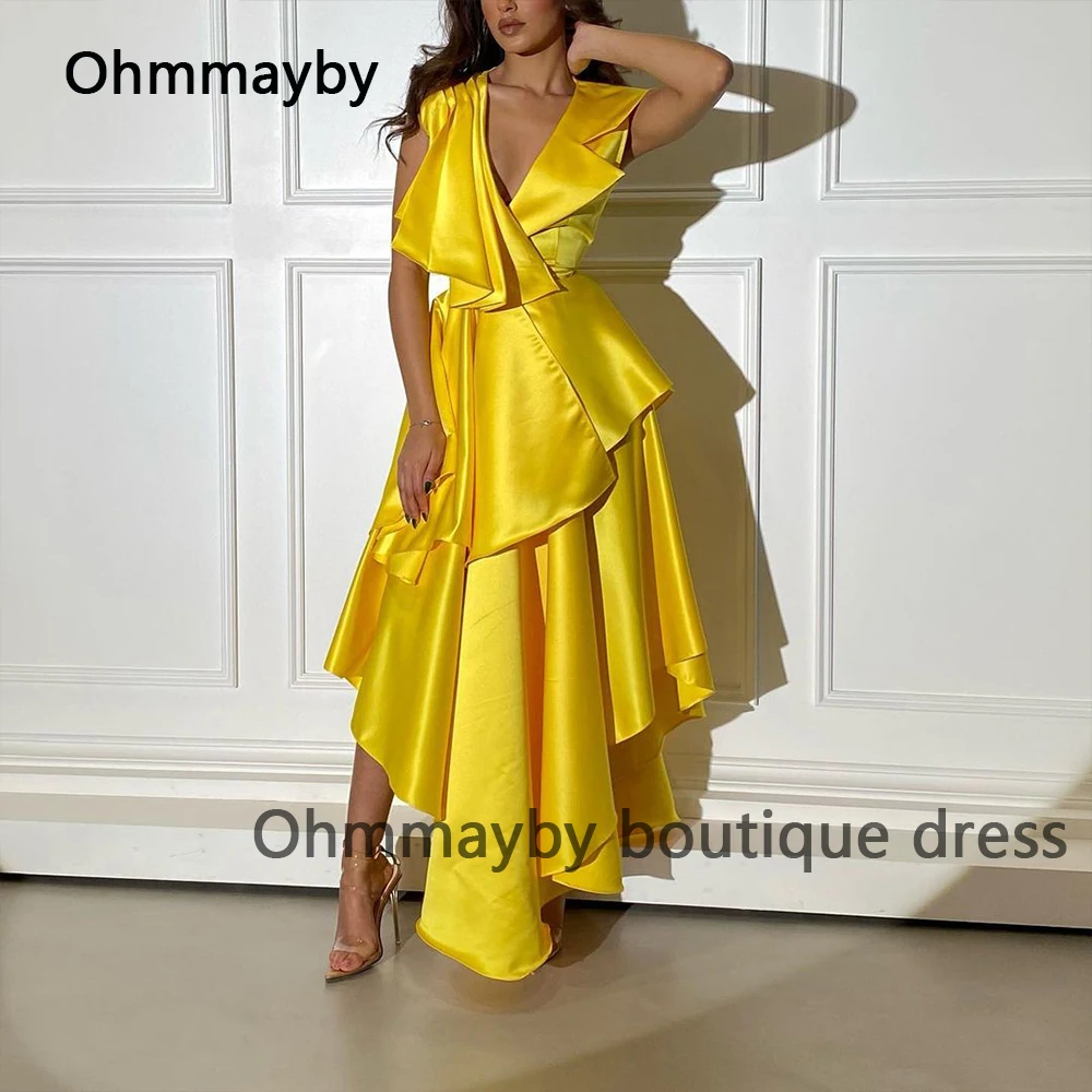 Gold Satin Mermaid Evening Dresses for Women V Neck Arabian Dubai Formal Occasion Dress with Slit Long Prom Party Gowns 2024
Gold Satin Mermaid Evening Dresses for Women V Neck Arabian Dubai Formal Occasion Dress with Slit Long Prom Party Gowns 2024