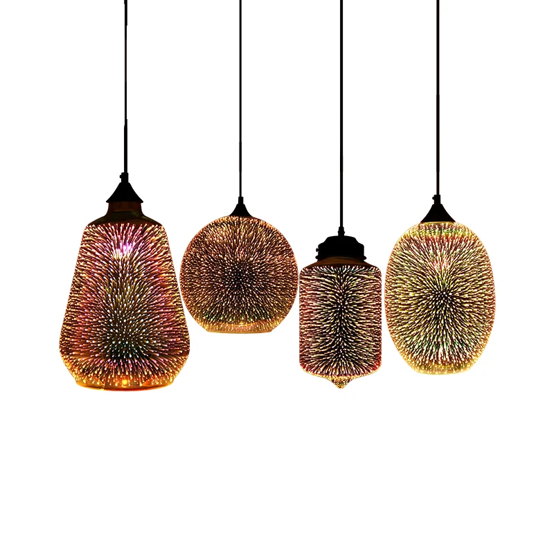 Moderne 3D Kleurrijke Romantische Sterrenhemel Opknoping Glazen Kap Hanglamp Verlichting Armatuur E27
Moderne 3D Kleurrijke Romantische Sterrenhemel Opknoping Glazen Kap Hanglamp Verlichting Armatuur E27