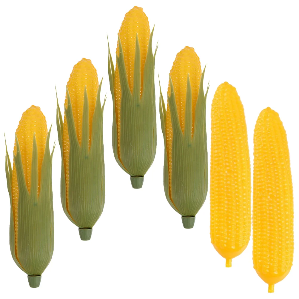 6 Pcs Simulation Corn Photo Props Vegetable Decor Faux Model Fake Models Showcase Simulated
6 Pcs Simulation Corn Photo Props Vegetable Decor Faux Model Fake Models Showcase Simulated