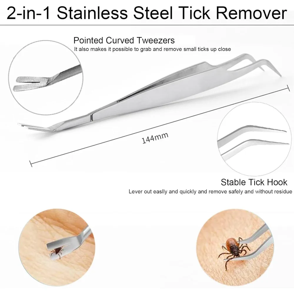 Stainless Steel Scratching Hook Tweezers Clips Set Cat Dog Tick Removal Tool Pet Flea Remover Tool Pet Grooming Supplies
Stainless Steel Scratching Hook Tweezers Clips Set Cat Dog Tick Removal Tool Pet Flea Remover Tool Pet Grooming Supplies