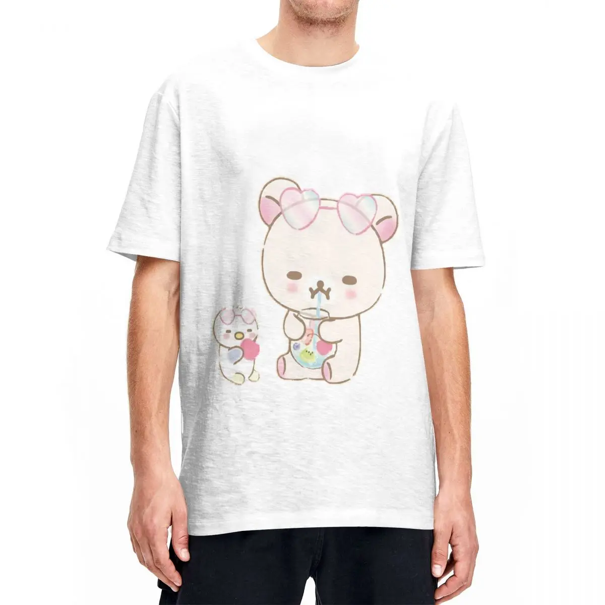 Men Women T-Shirt Cute Rilakkuma Vintage Cotton Tee Shirt Short Sleeve Cute Milk T Shirts Crew Neck Clothes Summer
Men Women T-Shirt Cute Rilakkuma Vintage Cotton Tee Shirt Short Sleeve Cute Milk T Shirts Crew Neck Clothes Summer