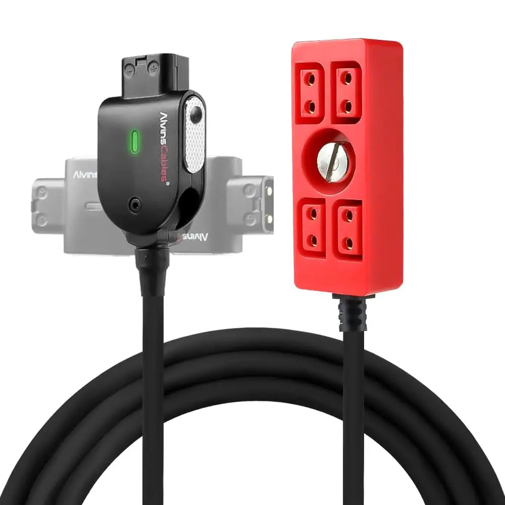 Smart D-tap Power Splitter Cable Dtap Male to 4 Port Female Hub forARRI RED Teradek SmallHD SmallRig V-Mount Battery 40cm/15.7in
Smart D-tap Power Splitter Cable Dtap Male to 4 Port Female Hub forARRI RED Teradek SmallHD SmallRig V-Mount Battery 40cm/15.7in