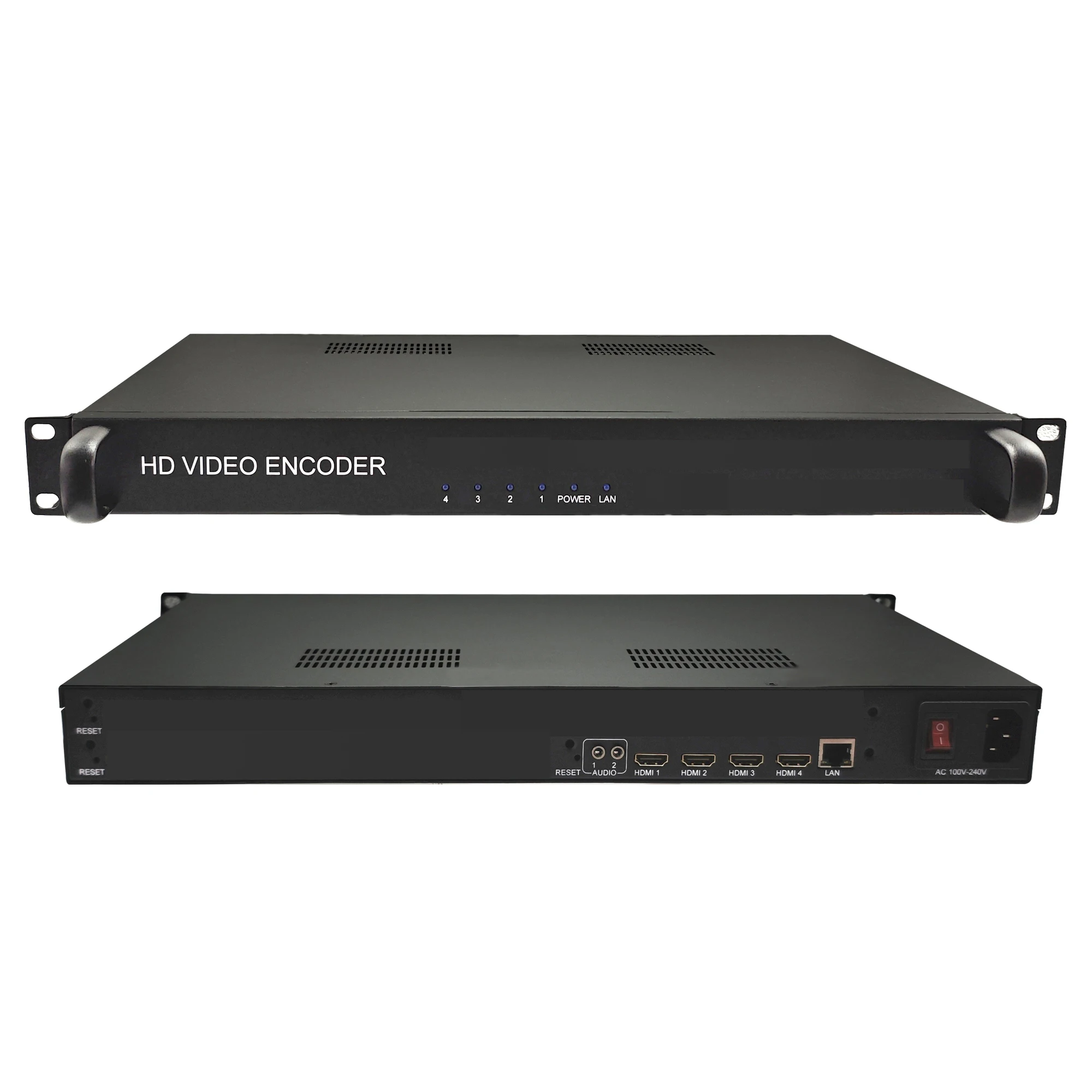 4K 1080P HD HDMI Video Encoder 4 8 12 16 24 channels H265/H264 HEVC HDMI to IP RTMP/ RTSP/HTTP/FLV/HLS/SRT/UDP/SRT
4K 1080P HD HDMI Video Encoder 4 8 12 16 24 channels H265/H264 HEVC HDMI to IP RTMP/ RTSP/HTTP/FLV/HLS/SRT/UDP/SRT