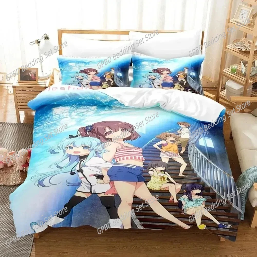 Anime Sora No Method Celestial Method Bedding Set Boys Girls Twin Queen Size Duvet Cover Pillowcase Bed Boys Adult
Anime Sora No Method Celestial Method Bedding Set Boys Girls Twin Queen Size Duvet Cover Pillowcase Bed Boys Adult
