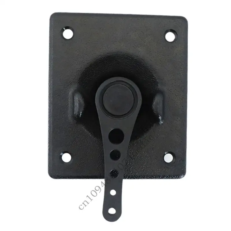 Complete Rudder Control Assembly For Boats Including Handle Base And Mounting Hardware