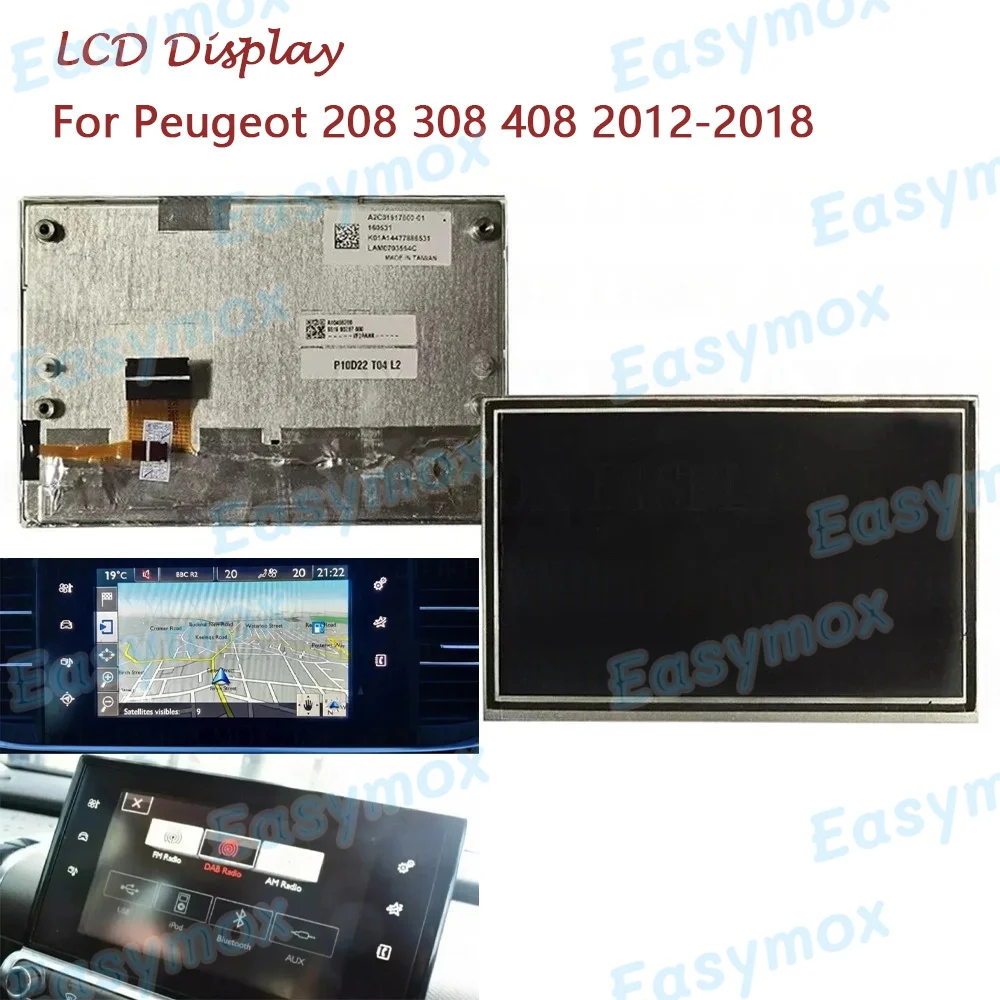 LAM0703554C 7.0" inch LCD Display For Peugeot 208 308 408 2012-2018 GPS Navigation Screen Repair Replacement LAM0703554D
LAM0703554C 7.0" inch LCD Display For Peugeot 208 308 408 2012-2018 GPS Navigation Screen Repair Replacement LAM0703554D