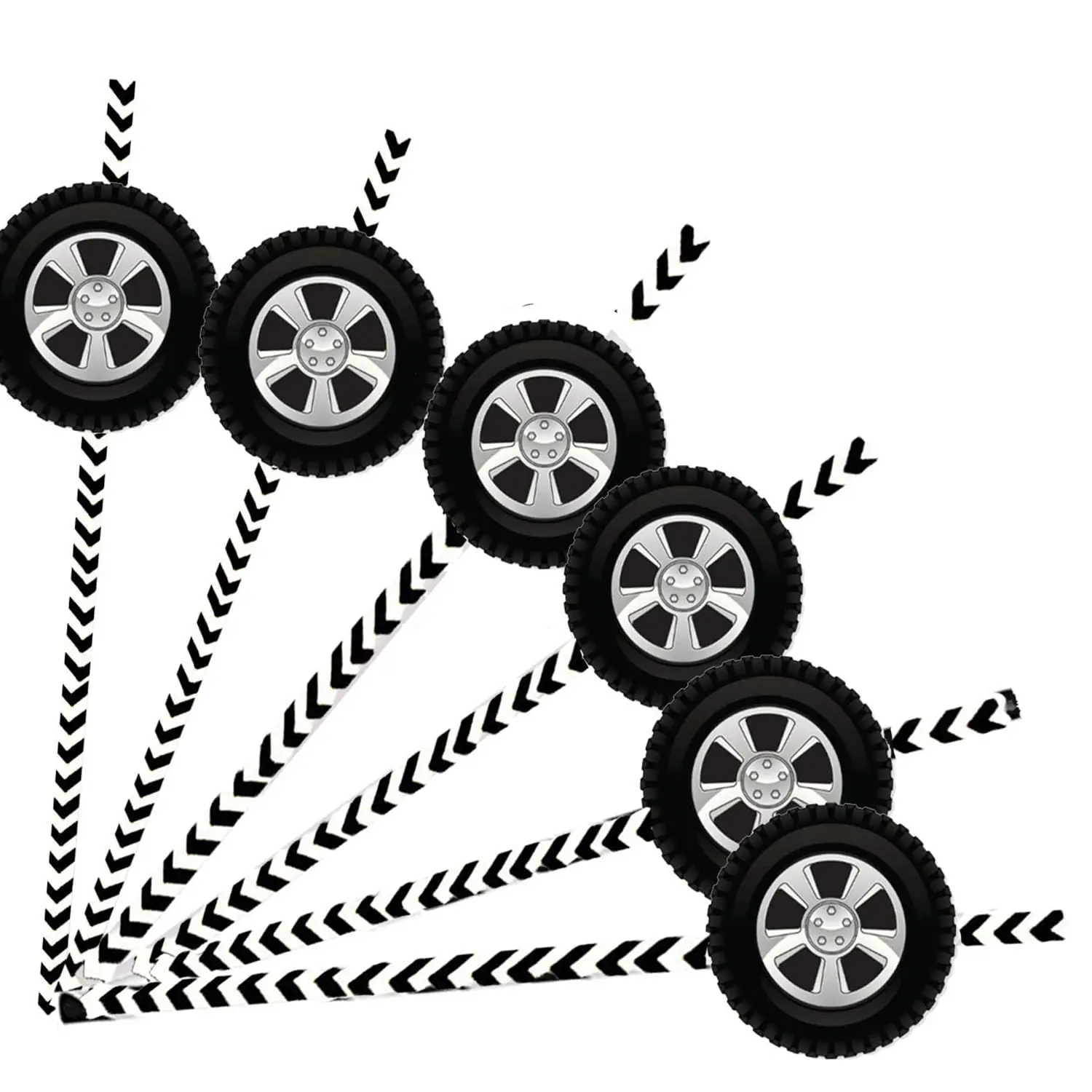 20 Pieces Race Car Tire Party Straws Daily Drinking Straws Race Car Birthday Party Decoration Supplies
20 Pieces Race Car Tire Party Straws Daily Drinking Straws Race Car Birthday Party Decoration Supplies