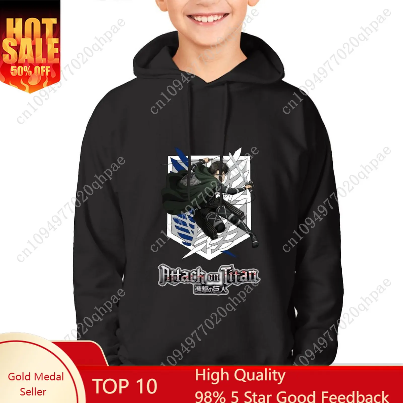 Толстовка Attack on Titan с Леви Аккерманом для мальчиков и девочек, детская хлопковая толстовка высокого качества, легкая толстовка на заказ, весенне-осенние топы
Толстовка Attack on Titan с Леви Аккерманом для мальчиков и девочек, детская хлопковая толстовка высокого качества, легкая толстовка на заказ, весенне-осенние топы