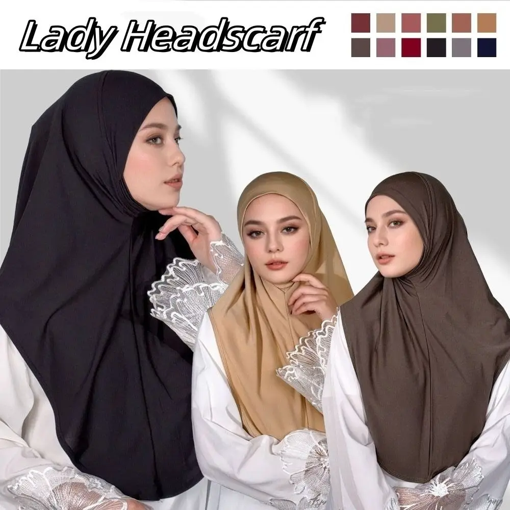 Solid Color Eid Al-Fitr Long Turban Adjustable Multiple Colors Arab Lady Headscarf Versatile Breathable Hijab Head Wrap Women
Solid Color Eid Al-Fitr Long Turban Adjustable Multiple Colors Arab Lady Headscarf Versatile Breathable Hijab Head Wrap Women