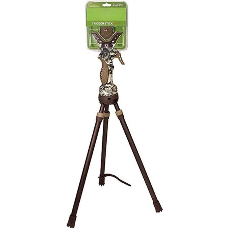 Trigger Stick Gen3 Shooting Stick, Adjustable Height, Quick-Detach Yoke, Durable and Lightweight, Ideal for Hunting
Trigger Stick Gen3 Shooting Stick, Adjustable Height, Quick-Detach Yoke, Durable and Lightweight, Ideal for Hunting