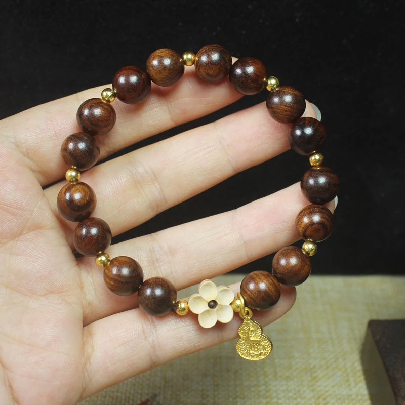 Black Rosewood 10mm Bracelet - Fortune and Prosperity Ethnic Style Buddhist Prayer Beads Jewelry
Black Rosewood 10mm Bracelet - Fortune and Prosperity Ethnic Style Buddhist Prayer Beads Jewelry