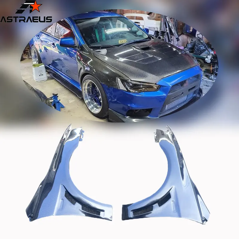 Новые карбоновые расширители колесных арок (фендеры) для Lancer Evolution, идеальная совместимость
Новые карбоновые расширители колесных арок (фендеры) для Lancer Evolution, идеальная совместимость