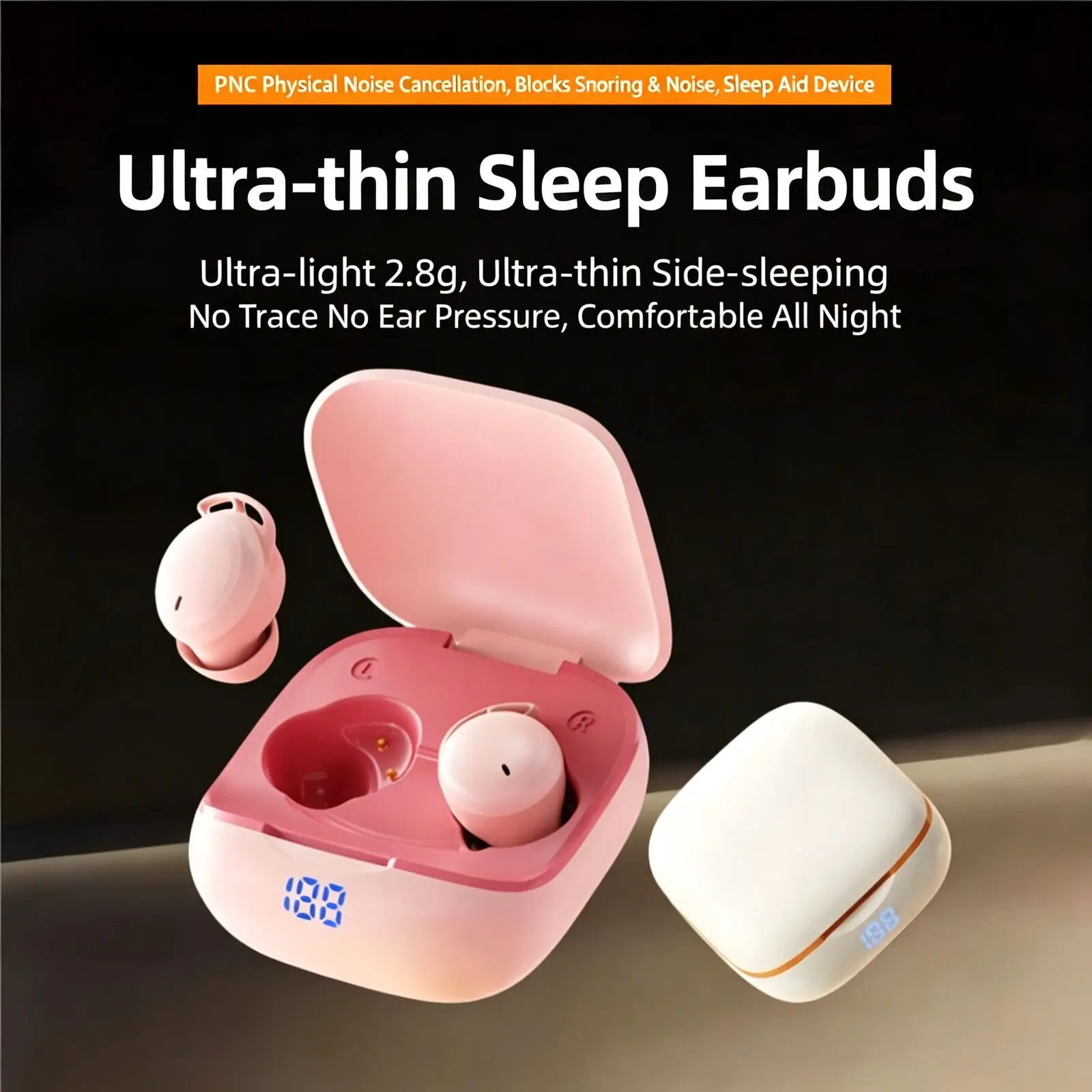 Ultra Light Sleep Earbuds Bluetooth 5.4 Touch Control Low Latency 3D Stereo Sound Noise Cancelling Wireless In Ear Headphones
Ultra Light Sleep Earbuds Bluetooth 5.4 Touch Control Low Latency 3D Stereo Sound Noise Cancelling Wireless In Ear Headphones