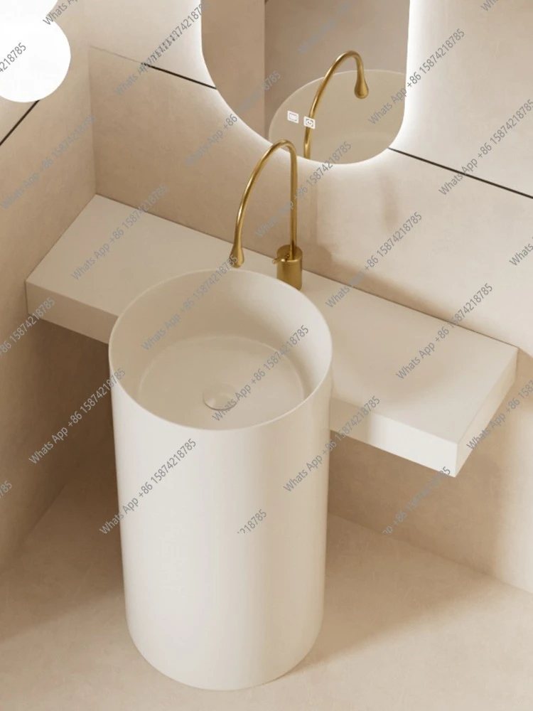 Column type washbasin cylindrical column basin countertop integrated floor type washbasin bathroom outdoor
Column type washbasin cylindrical column basin countertop integrated floor type washbasin bathroom outdoor