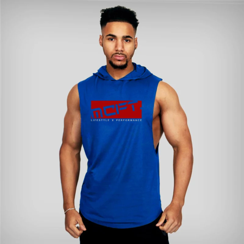 Mens Hooded Running Vests Fitness Tank Tops Cotton Gym Hooded Clothing Muscle Sleeveless Hoodies Shirt Workout Stringer Singlets
Mens Hooded Running Vests Fitness Tank Tops Cotton Gym Hooded Clothing Muscle Sleeveless Hoodies Shirt Workout Stringer Singlets