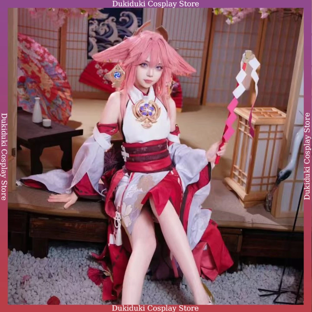 Genshin Impact Yae Miko Косплей Костюм Косплей Наряды Аниме Игры Женщины Гранд Нарукими Святая Голова Жрица Костюм на Хэллоуин
Genshin Impact Yae Miko Косплей Костюм Косплей Наряды Аниме Игры Женщины Гранд Нарукими Святая Голова Жрица Костюм на Хэллоуин