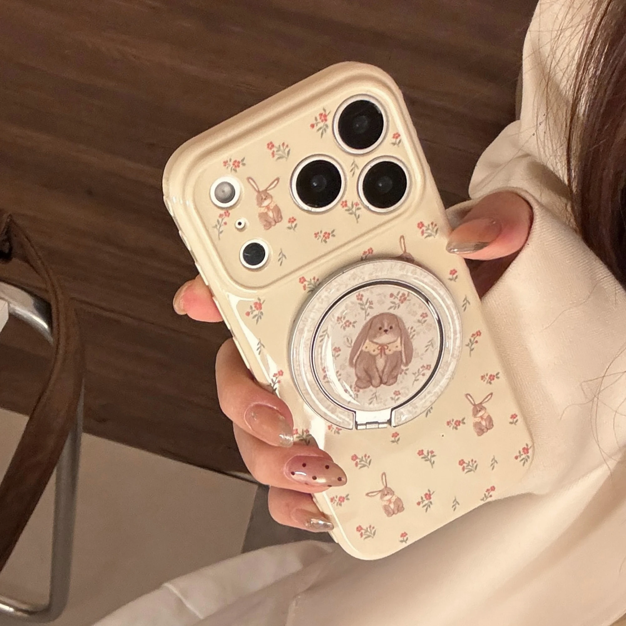 Beige small flower brown bunny Case for iphone,Supports wireless charging, lightweight and shockproof, suitable for iPhone serie
Beige small flower brown bunny Case for iphone,Supports wireless charging, lightweight and shockproof, suitable for iPhone serie