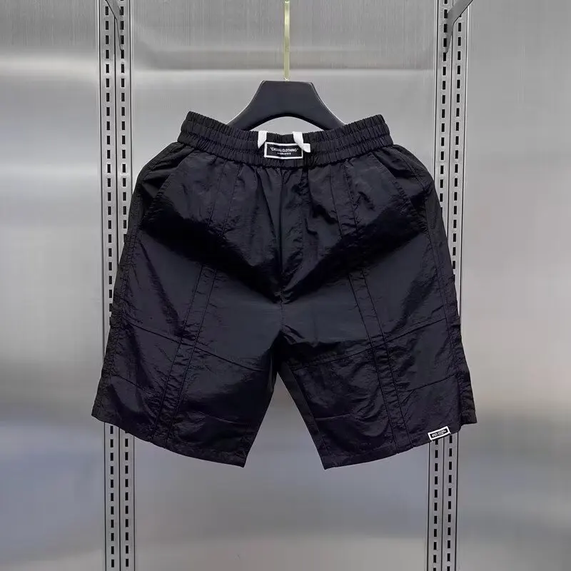 Men's Summer Quick Dry Workwear Shorts Thin Sporty Loose Beach Pants Polyester Fiber Casual Pants mid Waist Elastic Waist
Men's Summer Quick Dry Workwear Shorts Thin Sporty Loose Beach Pants Polyester Fiber Casual Pants mid Waist Elastic Waist