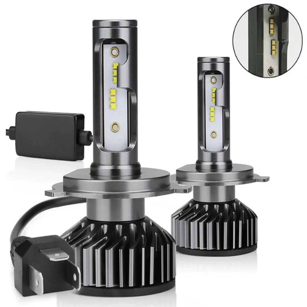 2x LED H4 Headlights HB2 9003 4000000LM 3000W Canbus 6000K Hi/Lo High and Low Beams Turbo Lamps Fog Lights Car Truck
2x LED H4 Headlights HB2 9003 4000000LM 3000W Canbus 6000K Hi/Lo High and Low Beams Turbo Lamps Fog Lights Car Truck