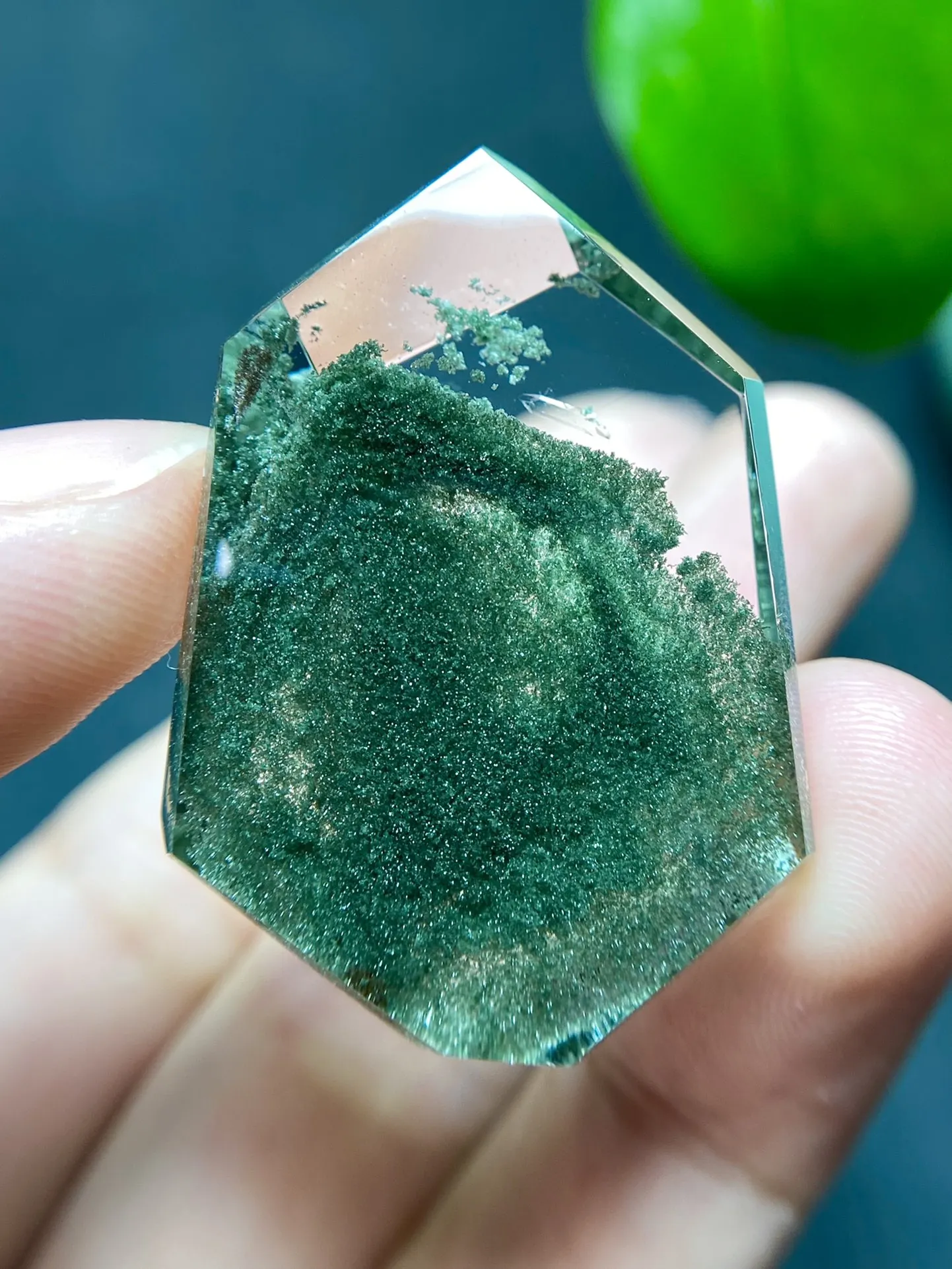 Natural Green Phantom Quartz Pendant Jewelry Round Women 35-25-8mm Water Drop Necklace Phantom Rare Garden AAAAAA
Natural Green Phantom Quartz Pendant Jewelry Round Women 35-25-8mm Water Drop Necklace Phantom Rare Garden AAAAAA