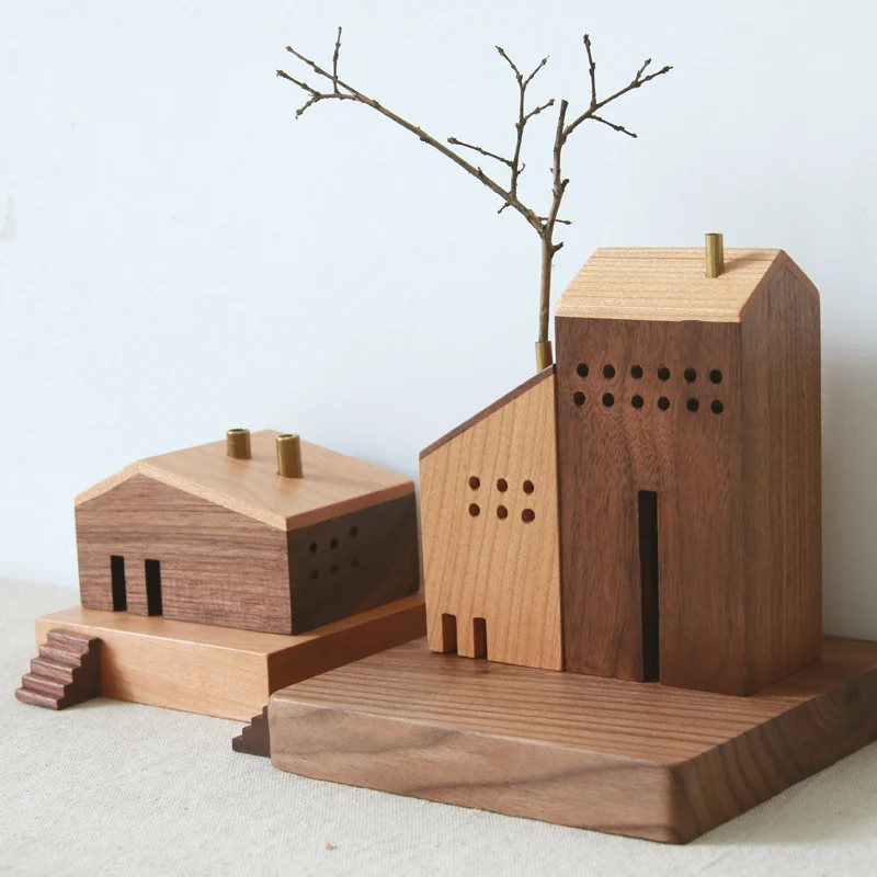 Japanese Style Small House Flower Creative Aromatherapy Stove Home Decoration Wooden
Japanese Style Small House Flower Creative Aromatherapy Stove Home Decoration Wooden
