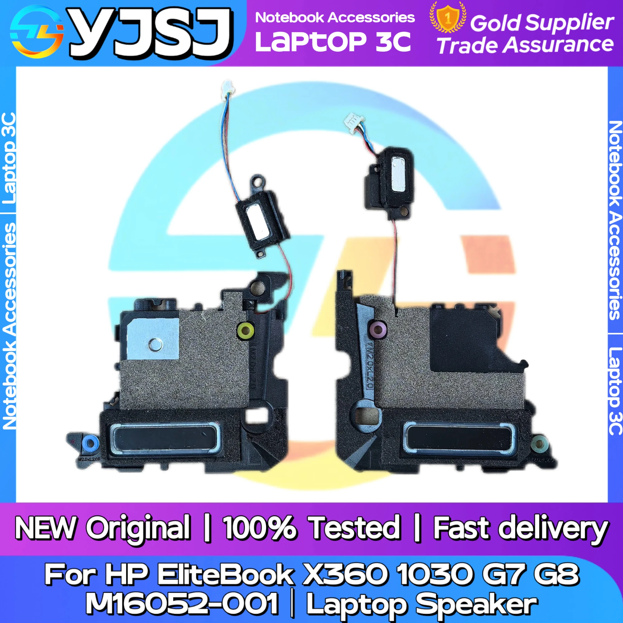 New Original Laptop Notebook Audio Speaker For HP EliteBook X360 1030 G7 G8 built-in left and right speaker horn M16052-001
New Original Laptop Notebook Audio Speaker For HP EliteBook X360 1030 G7 G8 built-in left and right speaker horn M16052-001