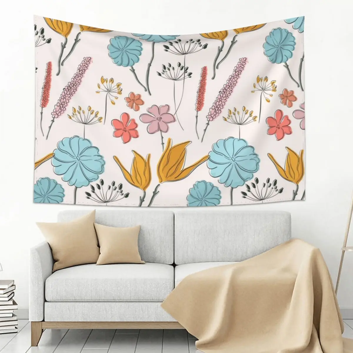 Summer flower print Tapestry Decorations For Room Bedroom Decor Mushroom Tapestry
Summer flower print Tapestry Decorations For Room Bedroom Decor Mushroom Tapestry