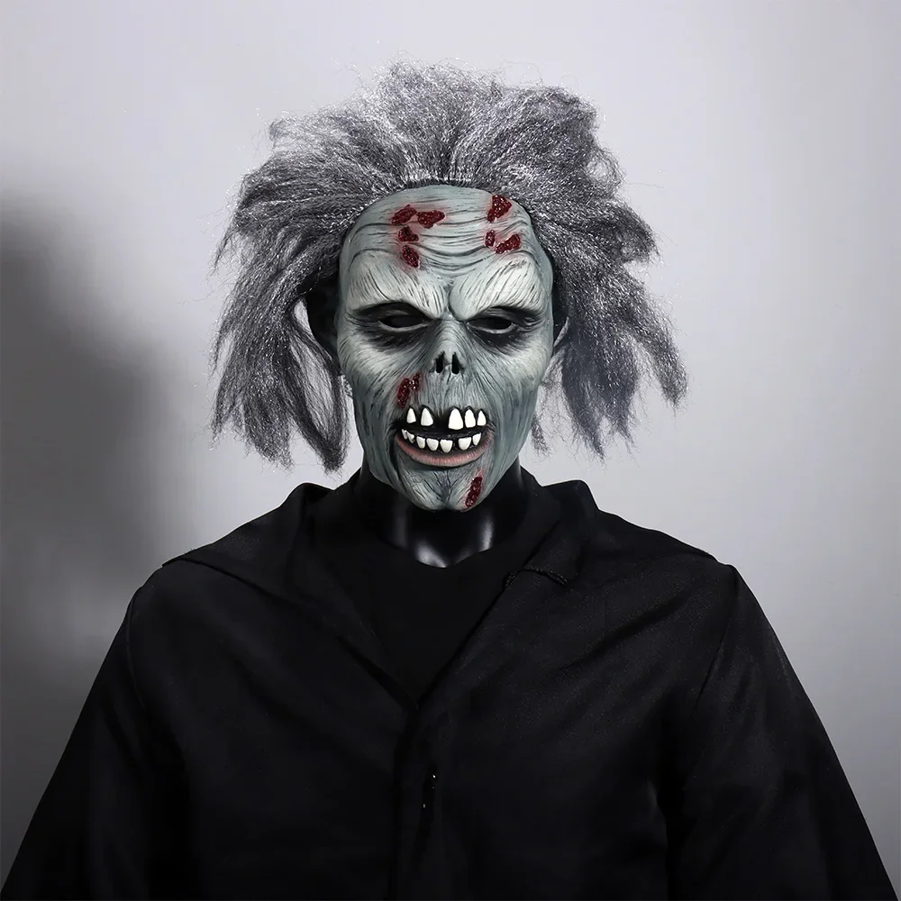 Horror Zombie Mask Cosplay Creepy Bloody Skull Monster Walking Dead Latex Helmet Halloween Carnival Purim Party Costume Props
Horror Zombie Mask Cosplay Creepy Bloody Skull Monster Walking Dead Latex Helmet Halloween Carnival Purim Party Costume Props