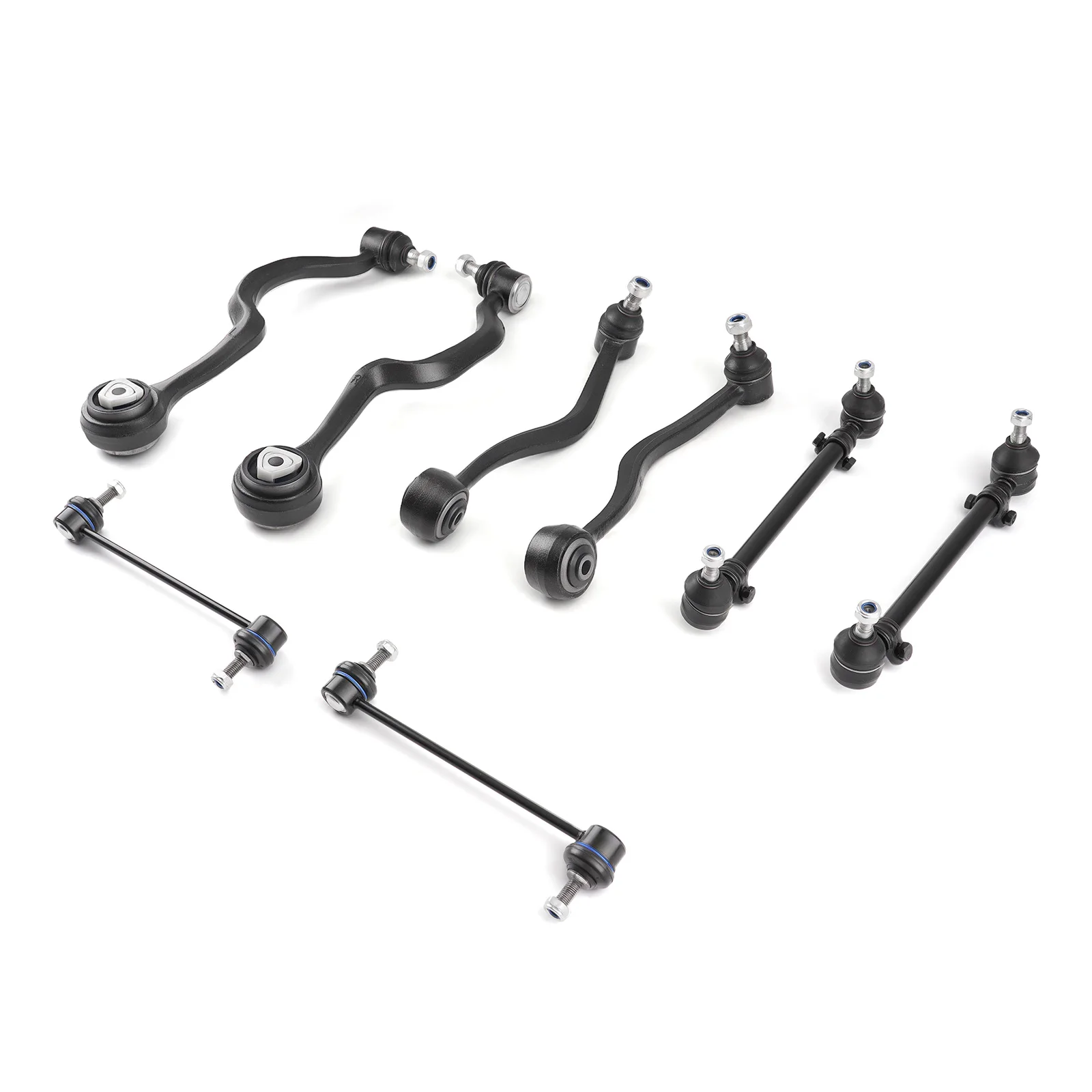 8X FRONT WISHBONE SUSPENSION CONTROL ARM FOR BMW 5 SERIES E28 E34 6ER 7ER LH&RH
8X FRONT WISHBONE SUSPENSION CONTROL ARM FOR BMW 5 SERIES E28 E34 6ER 7ER LH&RH