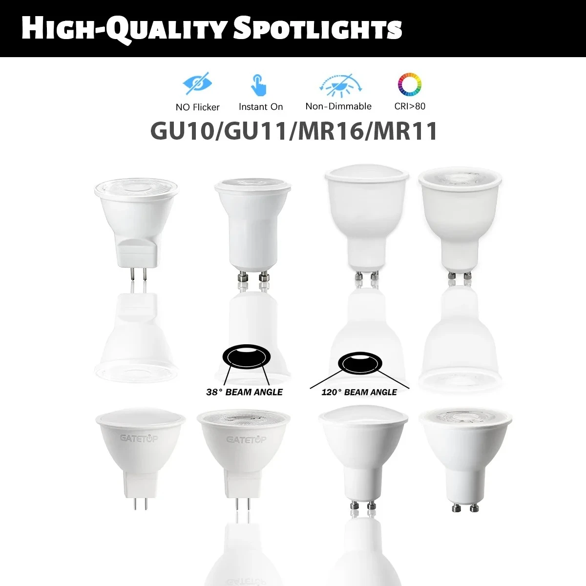 8Pack MR11 GU11 GU4 LED Spotlight Bulbs AC220V 240V 2835 SMD 3W 9W 12W Warm/Cold/Neutral White GU10 Lamp Replace Halogen Light
8Pack MR11 GU11 GU4 LED Spotlight Bulbs AC220V 240V 2835 SMD 3W 9W 12W Warm/Cold/Neutral White GU10 Lamp Replace Halogen Light