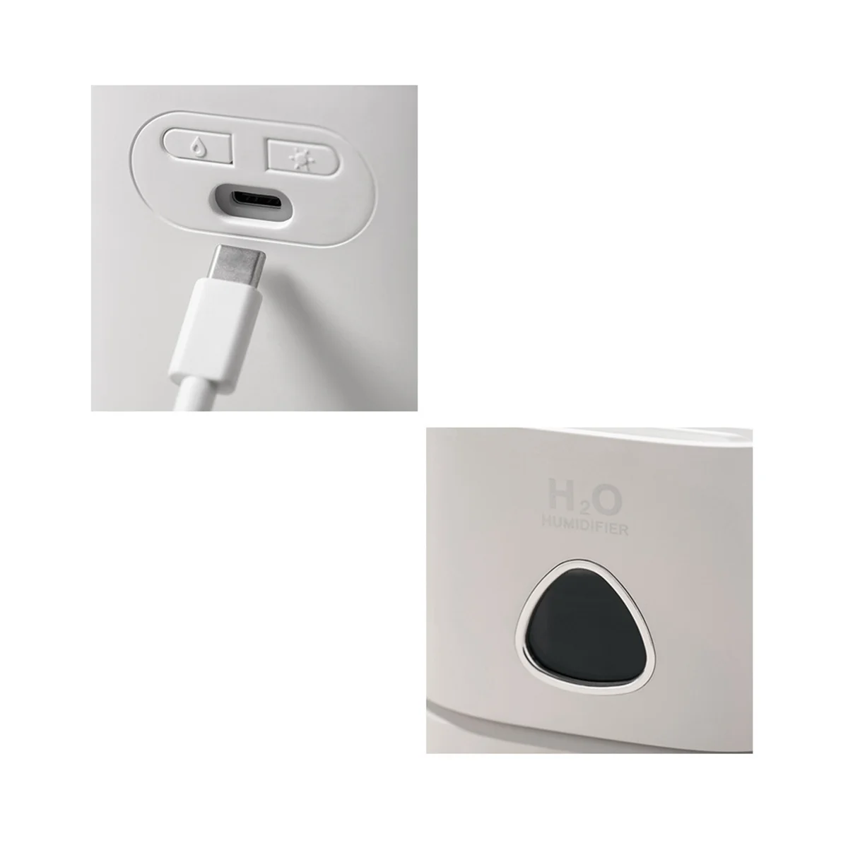 Portable Mini Diffuser USB Air Humidifier Oil Night Light Cold Mist Maker Sprayer Gift White
Portable Mini Diffuser USB Air Humidifier Oil Night Light Cold Mist Maker Sprayer Gift White