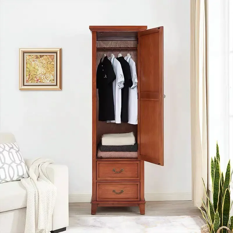 b25-1 simple solid wood wardrobe household European bedroom storage wardrobe
b25-1 simple solid wood wardrobe household European bedroom storage wardrobe