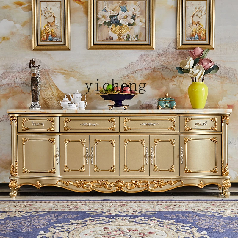 XL European marble dining side cabinet solid wood carving flower locker living room partition entrance cabinet
XL European marble dining side cabinet solid wood carving flower locker living room partition entrance cabinet