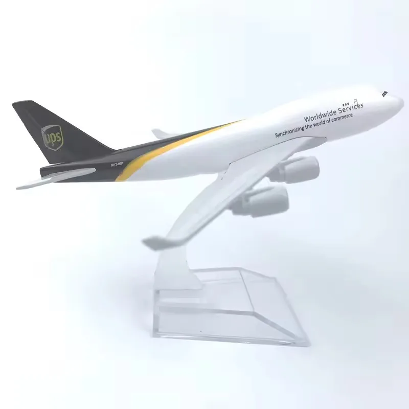 16cm Model Diecast Alloy Metal Airplane Worldwide Services UPS B747 Aircraft With Base Collection Decoration Display Toy Gift
16cm Model Diecast Alloy Metal Airplane Worldwide Services UPS B747 Aircraft With Base Collection Decoration Display Toy Gift