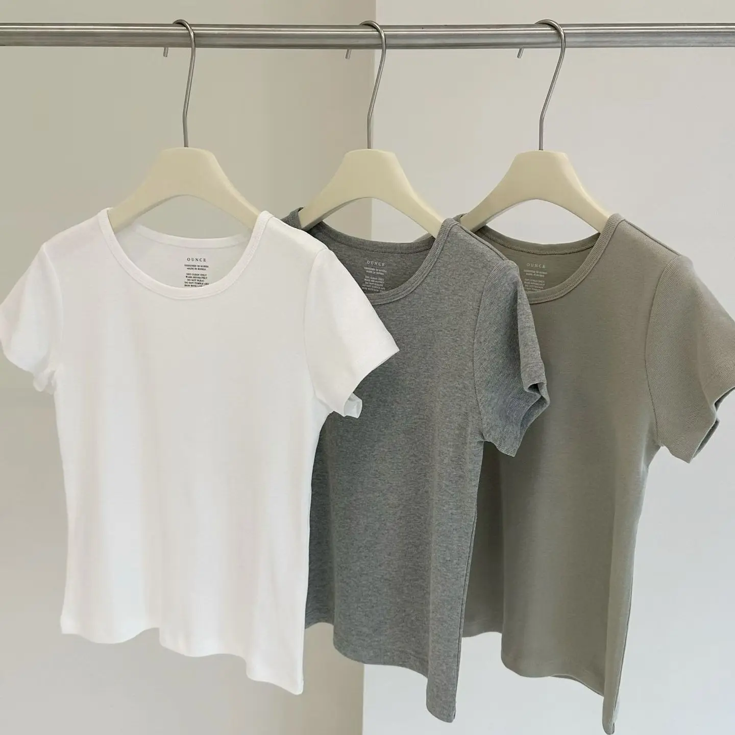 Basic round Neck Short Sleeve T-Shirt Women's Casual Style Pure Cotton Straight Cut Spring 2026 Dongda Gate Ounce26 New Arrival
Basic round Neck Short Sleeve T-Shirt Women's Casual Style Pure Cotton Straight Cut Spring 2026 Dongda Gate Ounce26 New Arrival