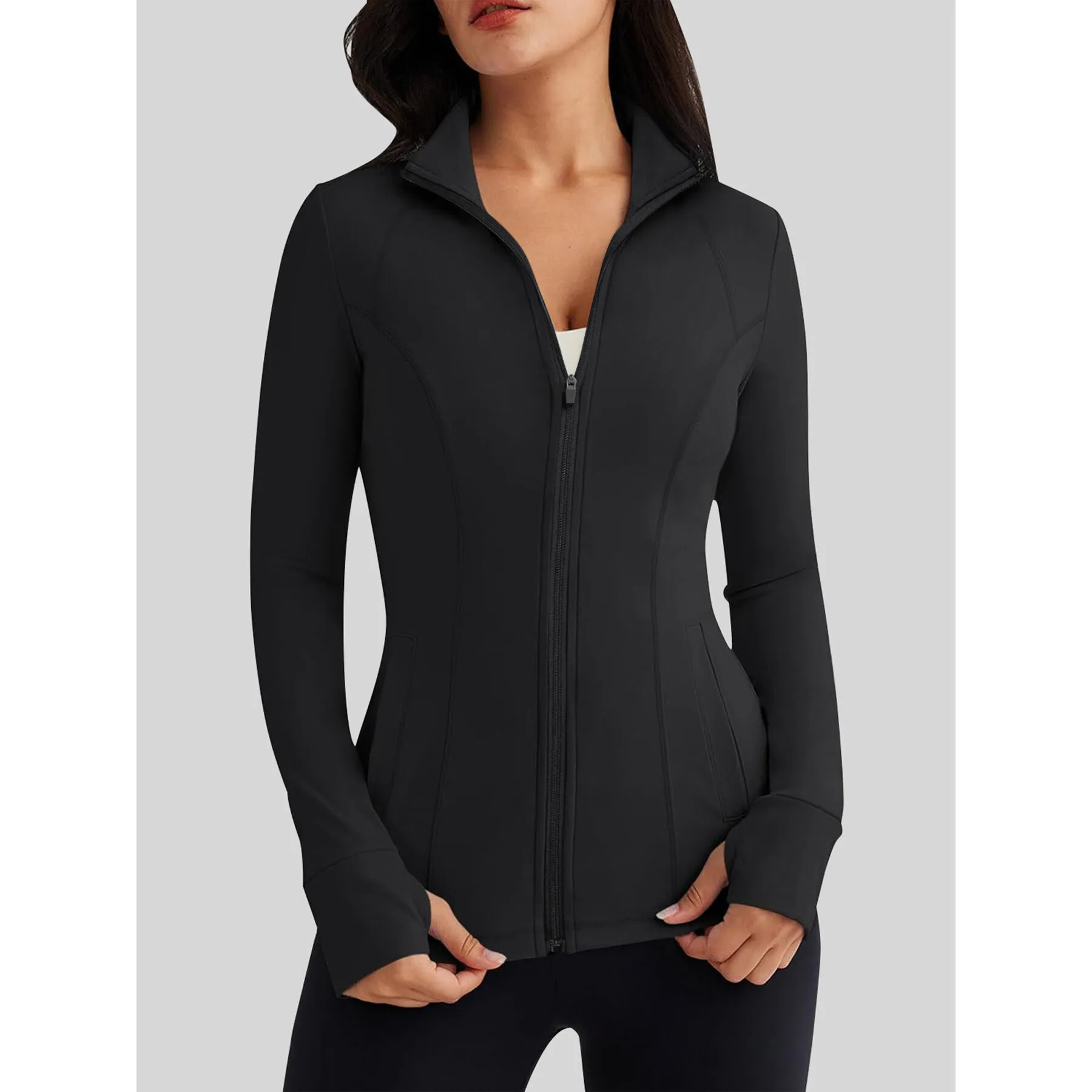 Fitness Jacket Sport Zipper Outerwear Women's Summer Fashion Set without Brand Name No Registration Trademark 2026 Spring ...
Fitness Jacket Sport Zipper Outerwear Women's Summer Fashion Set without Brand Name No Registration Trademark 2026 Spring ...