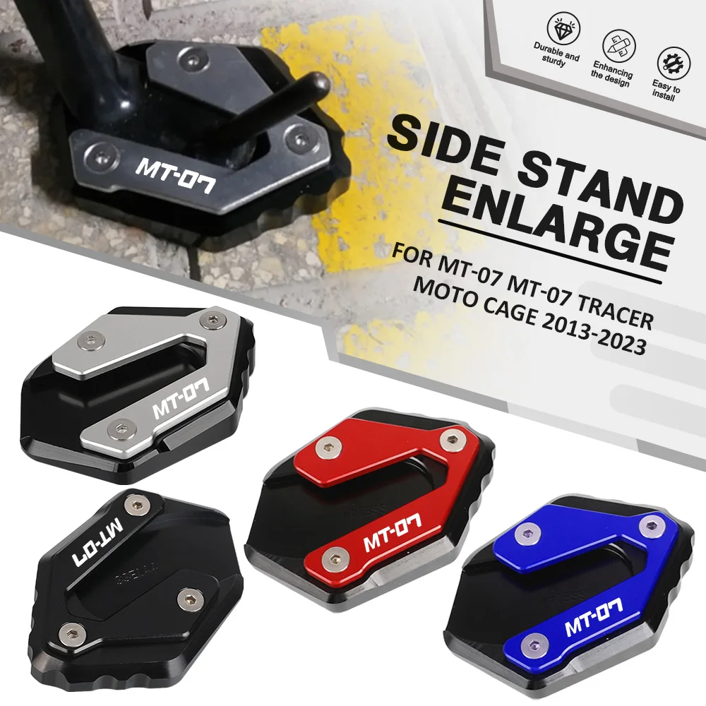 For Yamaha XSR700 XTribute YZF-R7 2019-2023 Motorcycle Kickstand Extender Foot Side Extension Pad Support Plate Enlarged Base
For Yamaha XSR700 XTribute YZF-R7 2019-2023 Motorcycle Kickstand Extender Foot Side Extension Pad Support Plate Enlarged Base