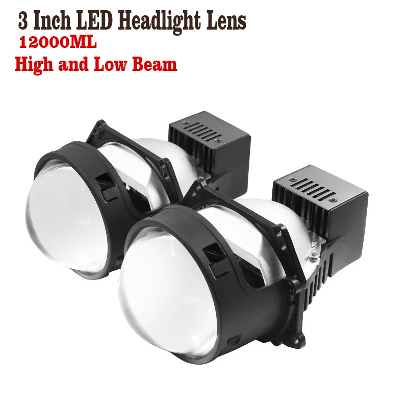 3 Inch LED Headlight Lens Bi LED Lamp Lenses For Headlight H4 H7 H1 9005 9006 Angel Eyes Diode Projector Lens Car Accessories
3 Inch LED Headlight Lens Bi LED Lamp Lenses For Headlight H4 H7 H1 9005 9006 Angel Eyes Diode Projector Lens Car Accessories