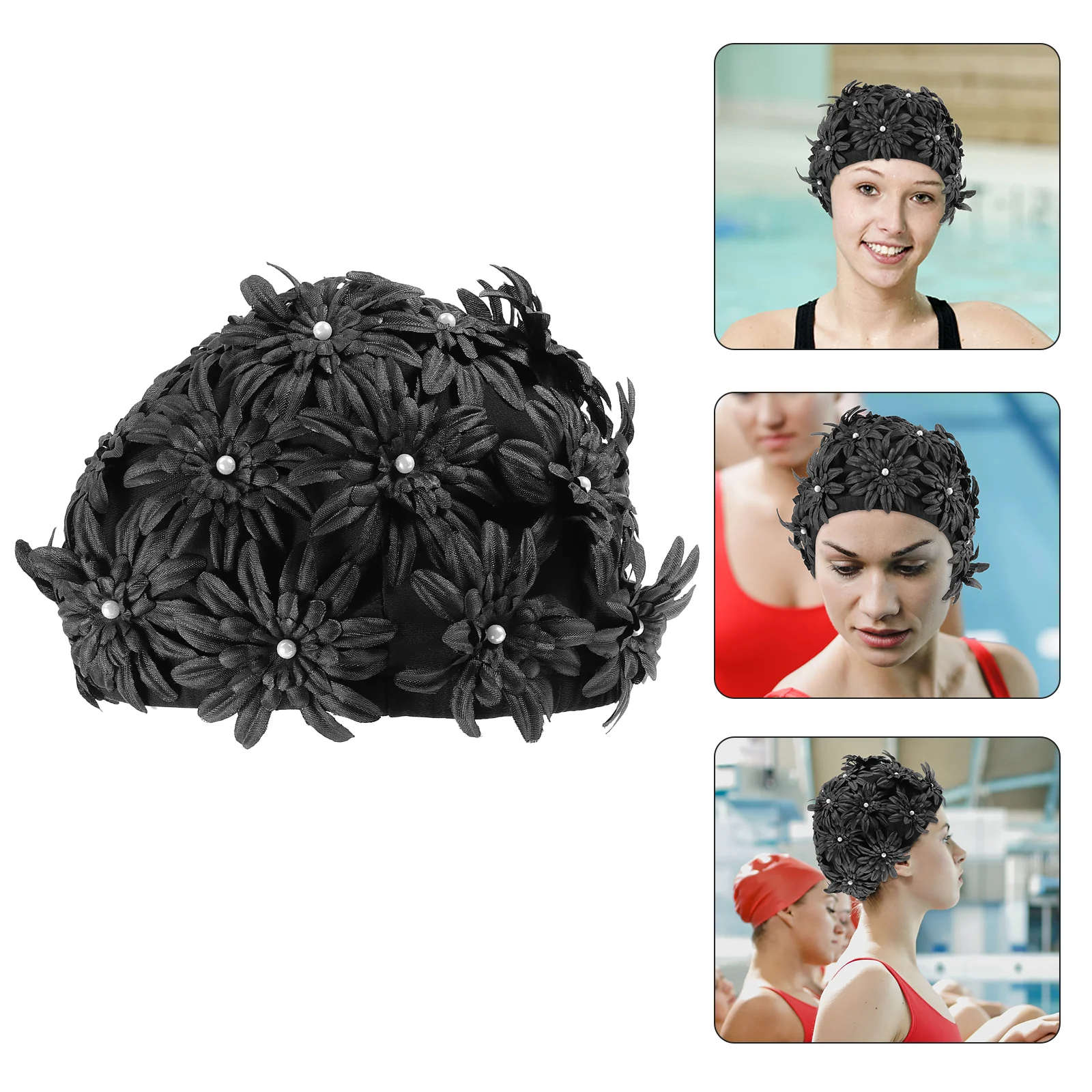 Shower Caps Adult Swimming Wear-resistant Hats Ladies Aldult Black for Braids and Dreadlocks Women Miss
Shower Caps Adult Swimming Wear-resistant Hats Ladies Aldult Black for Braids and Dreadlocks Women Miss