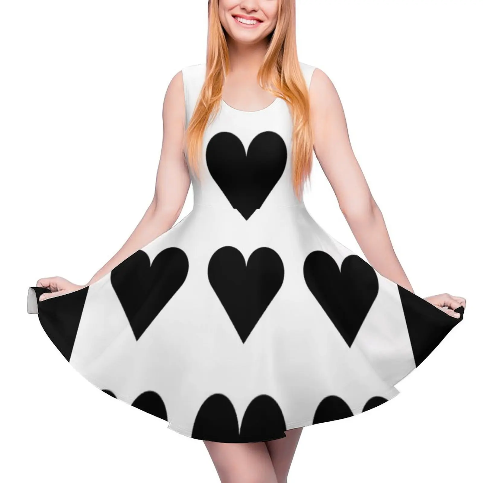 Large BLACK & WHITE LOVE HEARTS Sleeveless Dress Summer women"s clothing elegant women"s dresses sale Aesthetic clothing
Large BLACK & WHITE LOVE HEARTS Sleeveless Dress Summer women"s clothing elegant women"s dresses sale Aesthetic clothing