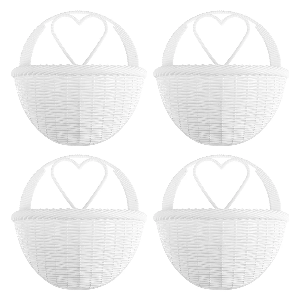 4 Pcs Wall Flowerpot Hanging Plastic Planter Vintage Indoor Decor Retro Basket Container Garden Supplies Durable
4 Pcs Wall Flowerpot Hanging Plastic Planter Vintage Indoor Decor Retro Basket Container Garden Supplies Durable