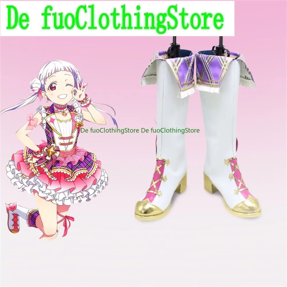 LoveLive liella! Love Live Arashi Chisato Обувь для косплея Сапоги Игра Аниме Хэллоуин Рождество DefuoClothing Магазин обуви
LoveLive liella! Love Live Arashi Chisato Обувь для косплея Сапоги Игра Аниме Хэллоуин Рождество DefuoClothing Магазин обуви