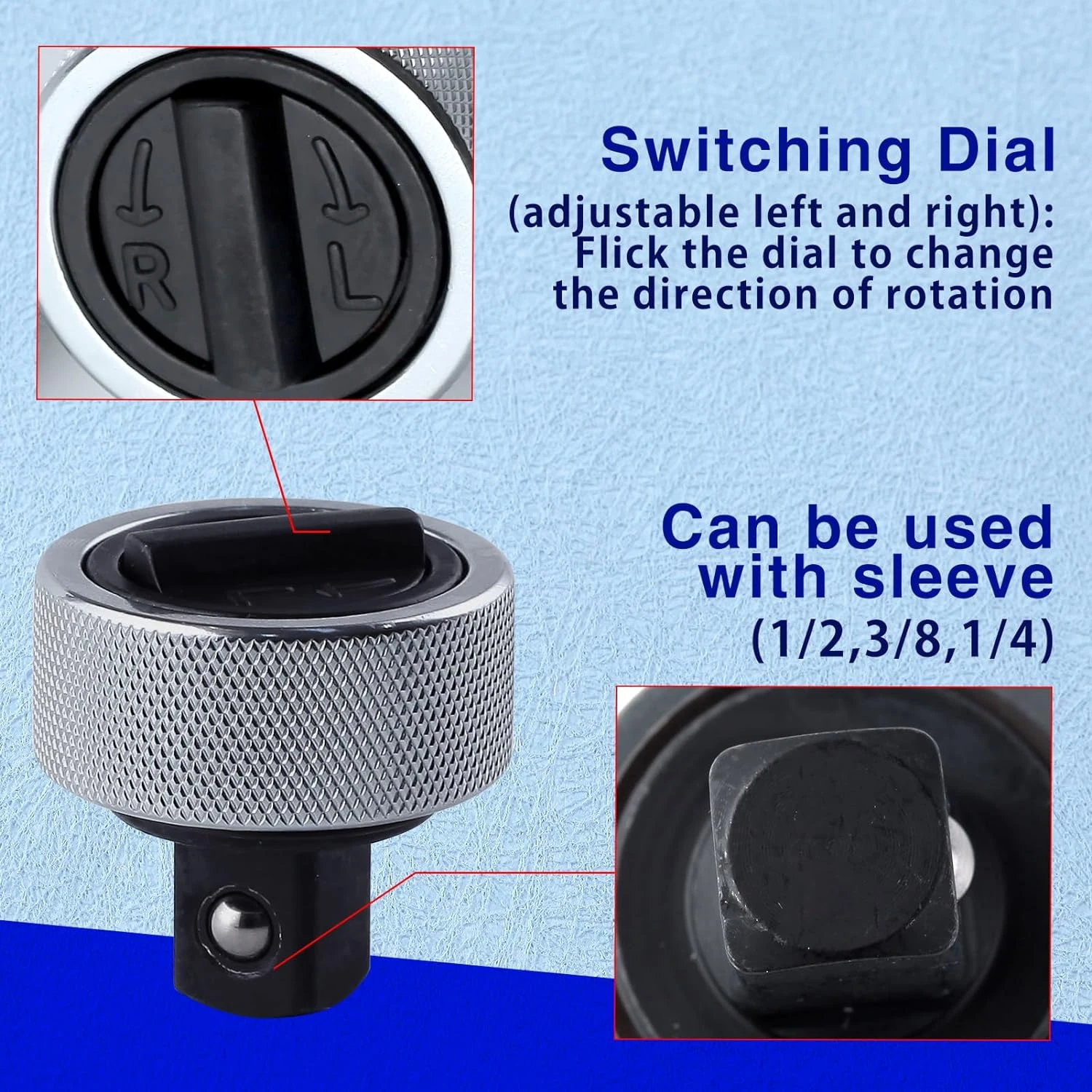 Efficient, compact, and essential palm ratchet set for precision work in tight spaces - includes 1/4", 3/8", 1/2" drive sizes. T
Efficient, compact, and essential palm ratchet set for precision work in tight spaces - includes 1/4", 3/8", 1/2" drive sizes. T
