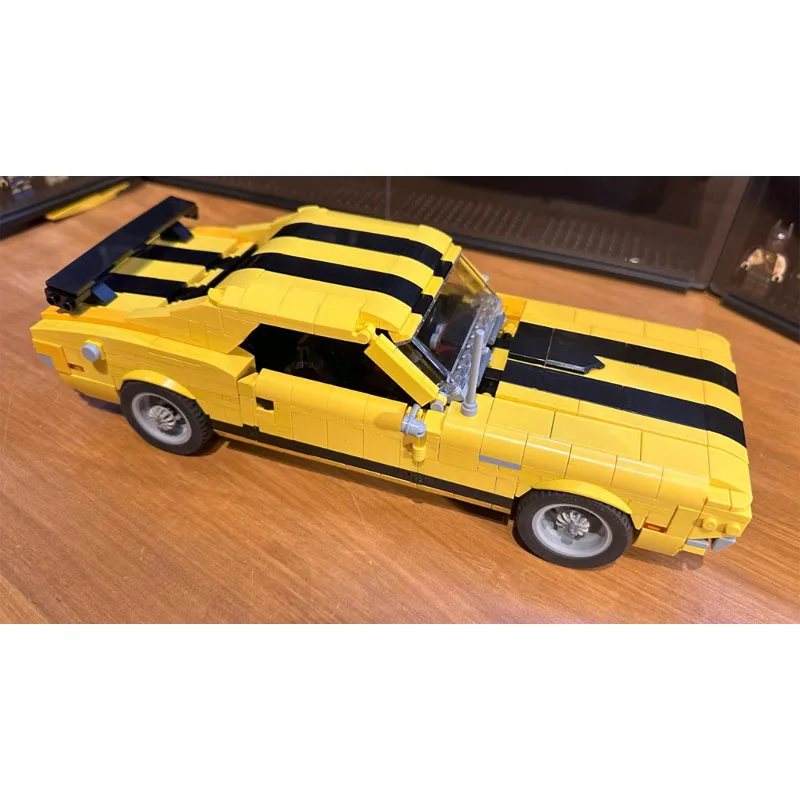 MOC-158147 Yellow New Classic Supercar Racing Blocks Model 1210 PartsMOC Creative Boys Kids Birthday Building Blocks Toy Gift
MOC-158147 Yellow New Classic Supercar Racing Blocks Model 1210 PartsMOC Creative Boys Kids Birthday Building Blocks Toy Gift